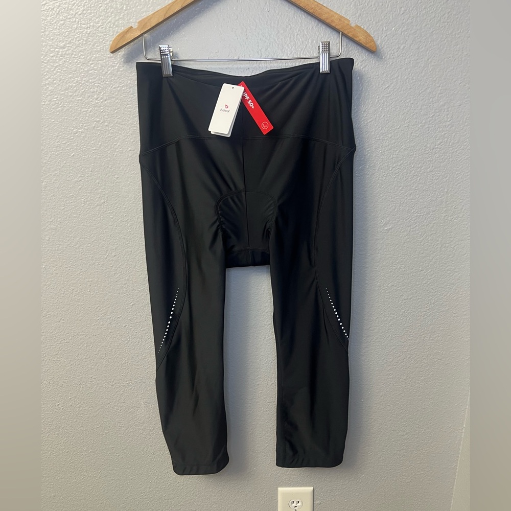 Baleaf Women’s Cycling Capri Pants | XL | Padded | UPF 50+ | NEW With Tags
